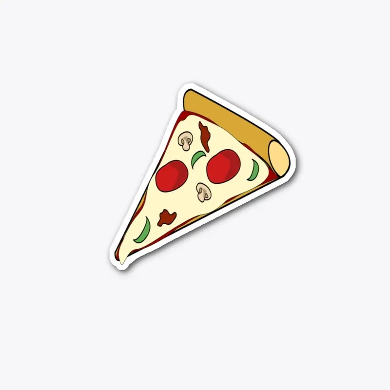 Pizza Party Sticker